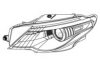BOSCH 1 307 023 004 Headlight
